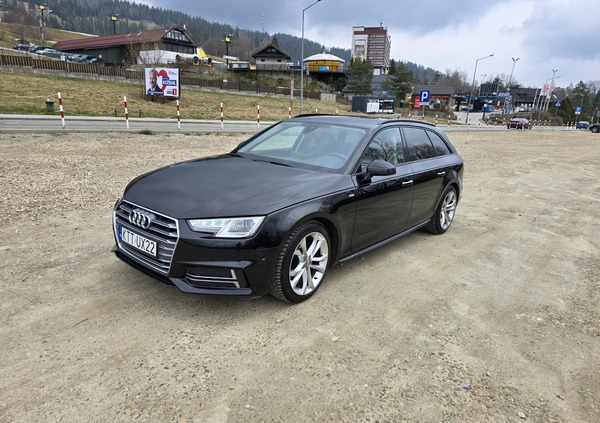 Audi A4 cena 64900 przebieg: 61000, rok produkcji 2016 z Zakopane małe 137